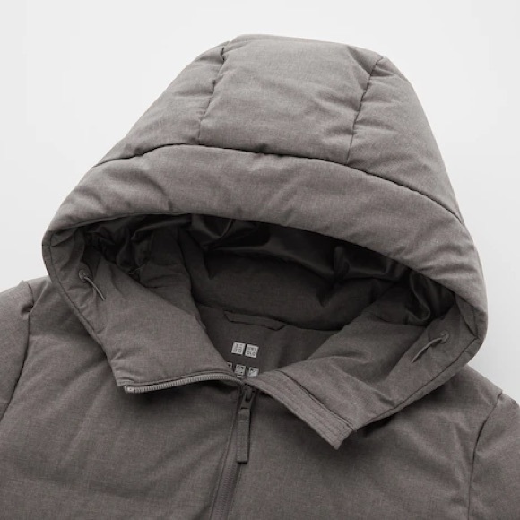 Uniqlo seamless grey down Size M - Picture 2 of 3